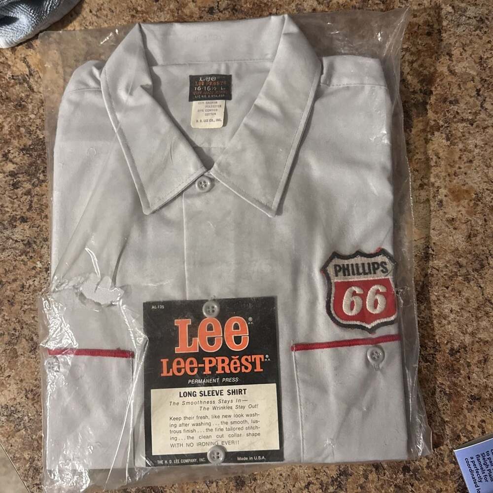Vintage Phillips 66 Work Shirt Patches Service Station Memorabilia Petroliana